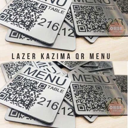 qr kod menu etiket