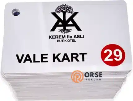 vale kartı restorant otoparkları için