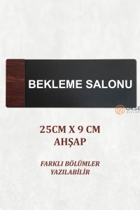 bekleme salonu Kapı İsimliği