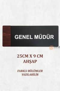 Genel Müdür Kapı İsimliği