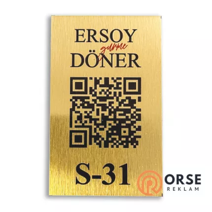 qr etiket masa için yapışkanlı