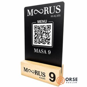 Ahşap Menu 1