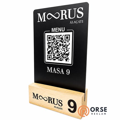 Ahşap Menu 1