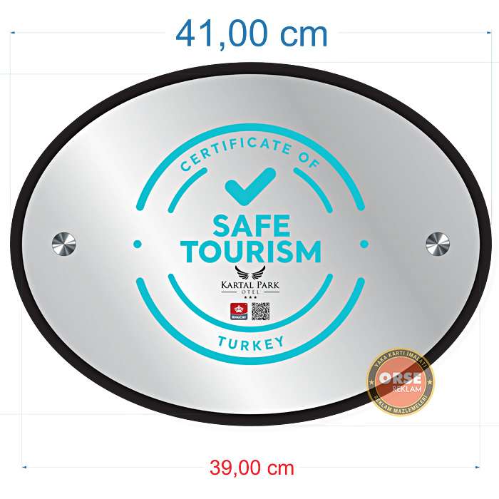 Güvenli Turizm Tabelası