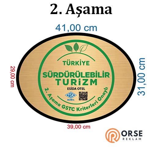 2. aşama sürdürülebilir tabela