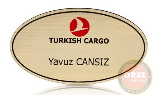 Lazer Kazıma Yaka İsimliği L13