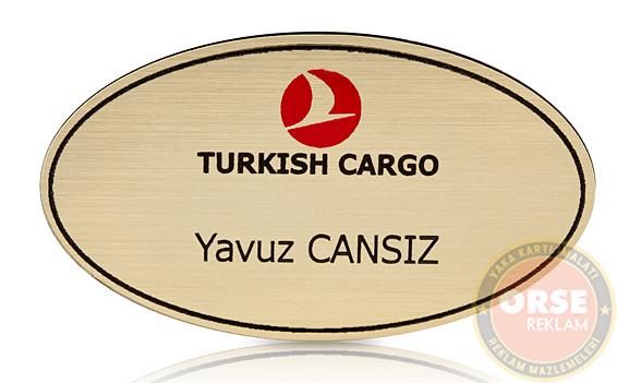 Lazer Kazıma Yaka İsimliği L13
