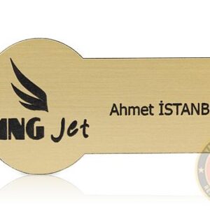 Lazer Kazıma Yaka İsimliği L8