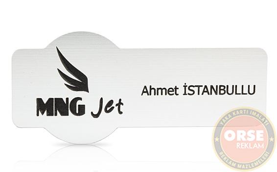 Lazer Kazıma Yaka İsimliği L7