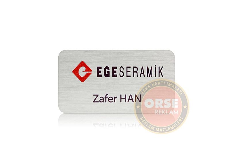 Mıknatıslı Yaka Kartı