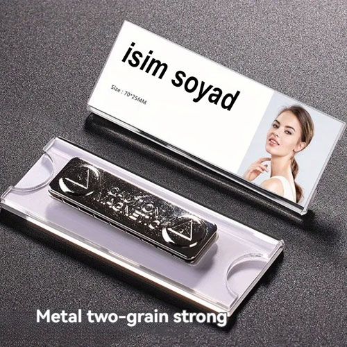 Pleksi İsimlik Akrilik
