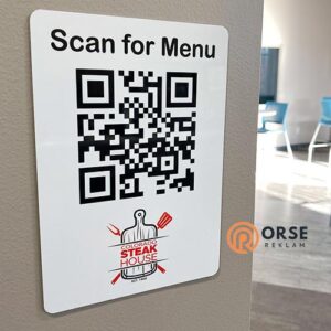 kapı girişi için qr kod menu
