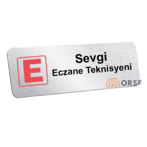 Eczane İsimlik düz