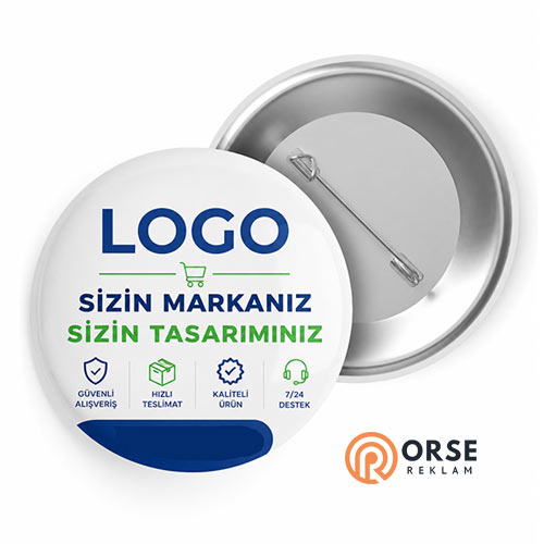 Buton Rozet Baskı