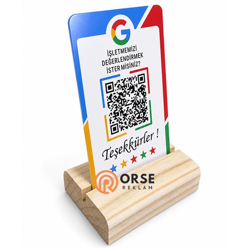 google yorum isteme standı